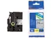 Labeltape Brother P-touch TZe-M951 metallic 24mm zwart op zilver