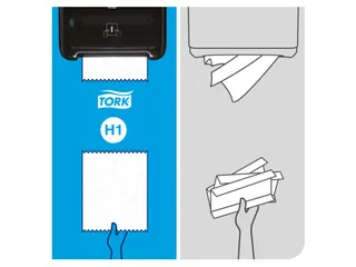 Tork 551008 H1 Elevation Matic Handdoekrol Dispenser Zwart - 9