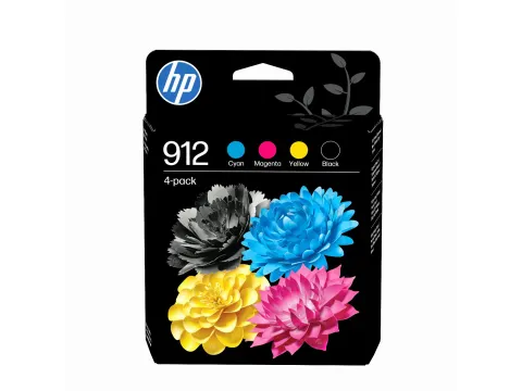HP 912 originele inktcartridges 4-pack CMYK 6ZC74AE