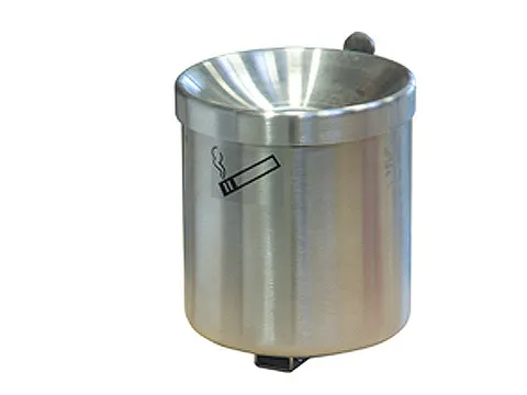 Veiligheidswandasbak 0.6 Liter 100x90mm Kiepbaar Rvs Blank Gelakt