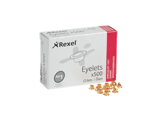 Rexel Eyelets Velos ringen Nr. 1 3.2mm - 3