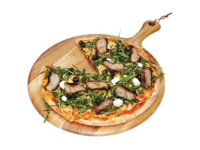 Plank Olympia acaciahout rond Ø33cm