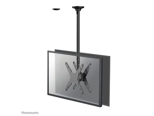 Monitorbeugel 2 schermen Plafond FPMA-C340DBLACK 32-75 Inch Zwart