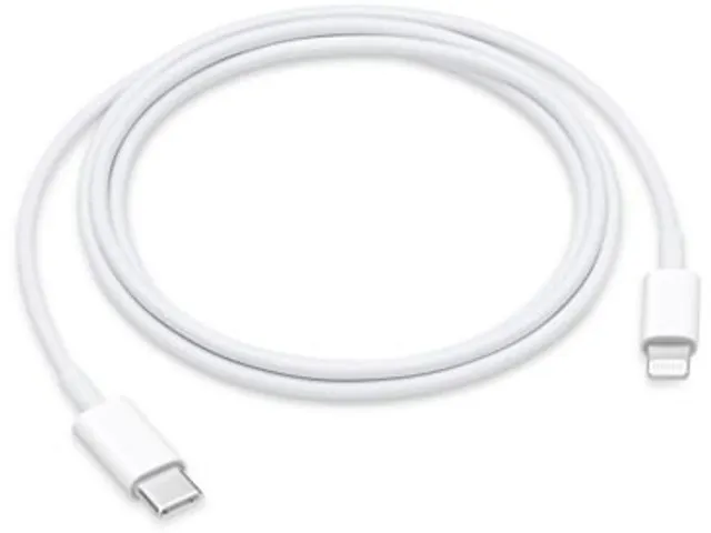 câble, Lightning (8-pin) à USB-C, 1 m, blanc
