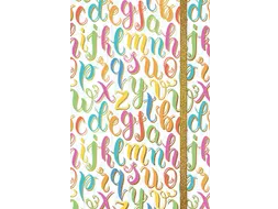 Notitieboekje letters/TC/150-110mm/Multi/Papier