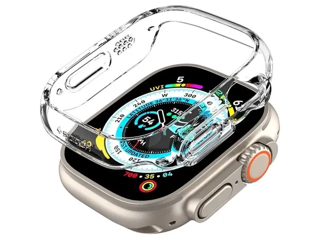 Spigen ACS05917 Apple Watch Ultra Thin Fit Crystal Clear
