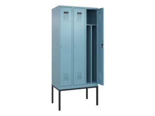locker voor scheiding van kleding,HxBxD 2120x900x500mm,3vak - 1