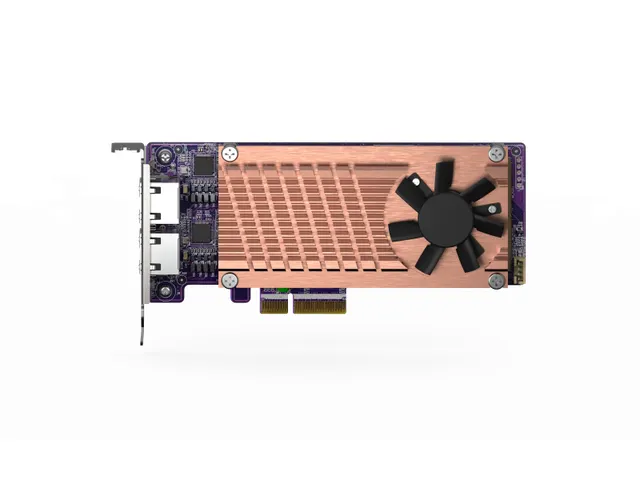 QNAP QM2-2P2G2T, Intern, Bedraad, PCI Express, Ethernet, 2500 Mbit/s