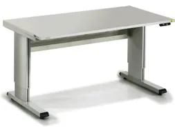 Werktafel Esd Staalbuis 700-1100x1800x800mm Hoogte Verstelbaar