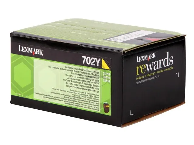 70C20Y0 LEXMARK 702Y CS toner yellow ST