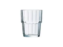 Arcoroc Norvege Tumbler 25cl gehard glas stapelbaar, doos 6 stuks