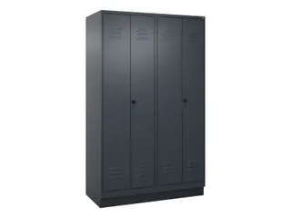 PBM-locker HxBxD 1950x1200x500mm 4vak vak B 300mm draaigrendel - 1