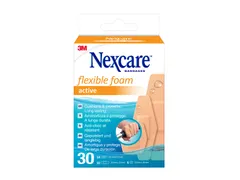 Wondpleister Nexcare active flexible foam waterbestendig 30 stuks asso