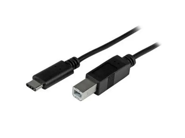 1 meter USB-C naar USB-B kabel - USB 2.0