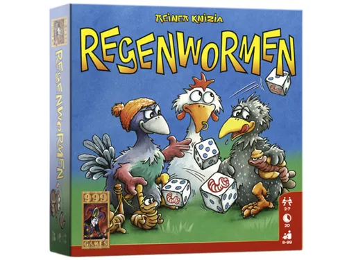 999Games dobbelspel Regenwormen 8+