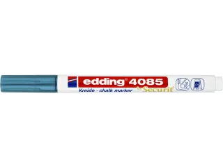 Krijtstift edding by Securit 4085 rond 1-2mm blauw metallic - 1