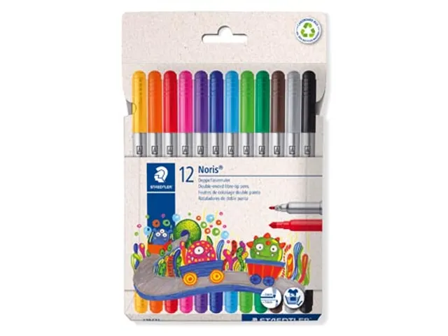 Staedtler viltstift Noris Club assorti 12 stuks
