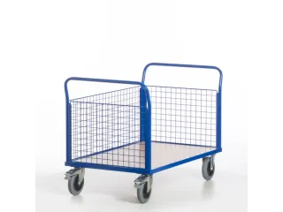 Wagen Met Drie Wanden Van Gaasmateriaal,Draagverm. 500Kg - 12
