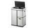Gescheiden Afvalbak Mirage Plus Sensor Recycler 30 Liter Mat Rvs - 1