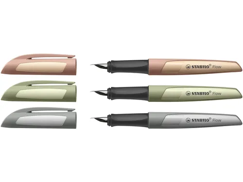 Vulpen STABILO Flow medium lichtbruin