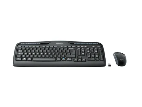 Logitech Wireless Combo MK330 Toetsenbord QWERTZ Draadloos USB