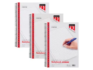 Collegeblok Quantore A4 lijn 23-gaats 4 tabs 100vel 70gr - 5