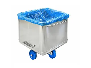 Afdekhoes voor normwagen PE 72x84x25cm elastiekband blauw 200 Stuks - 1