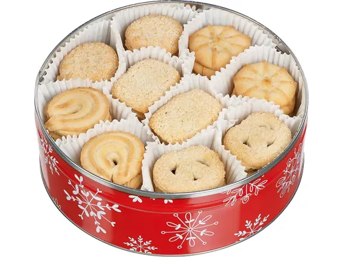 Hamlet Kerst koekblik met Danish Cookies 400 g Assorti