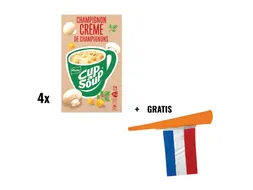 Actie Wk 2026 Nl 4X Cup-A-Soup champignon 21 st + gratis oranje toeter
