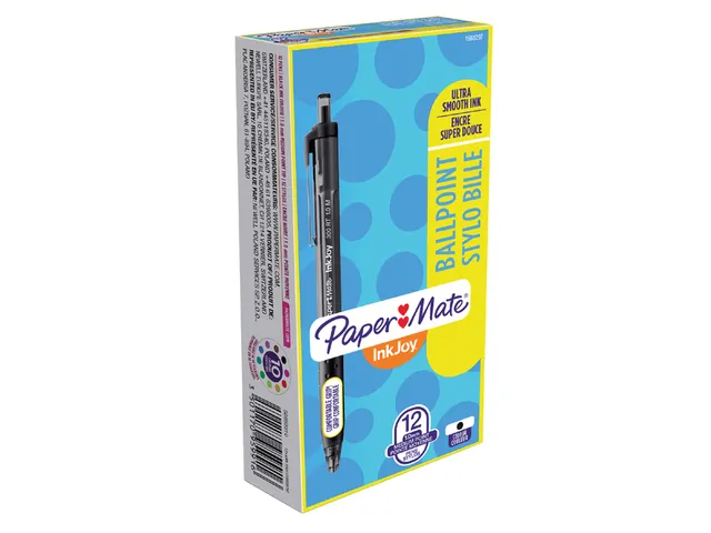 Balpen Paper Mate Inkjoy 300RT medium zwart