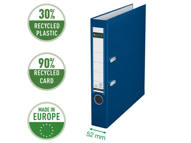 Ordner Leitz 1015 A4 50mm PP blauw