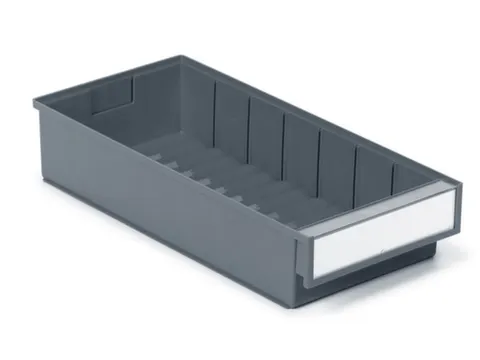 stellingbak,HxBxD 82x186x400mm,PP,grijs