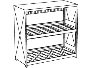 stellingcontainer v. gevaarlijke stoffen,max. 6xIBC,staand - 3