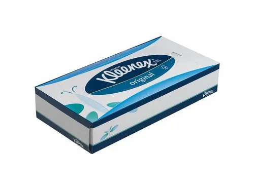Kleenex 8824 facial tissue 3-laags wit 20x20cm 12x72 tissues