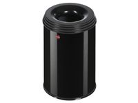 prullenmand zelfblussend 45 liter HxØ 630x330mm kop zwart