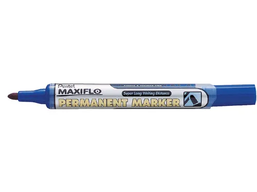 Viltstift Pentel NLF50 maxiflo rond blauw 1.5-3mm