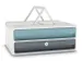 Ladenkast CEP MooveUp Secure A4 plastic 2 lades grijs/mint