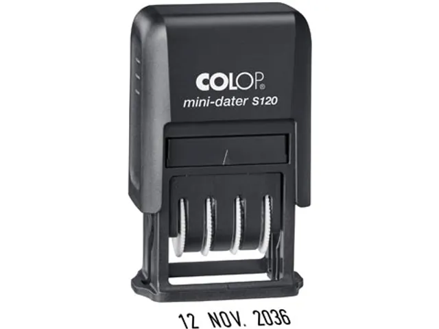 stempel mini-dater S120N, Nederlands