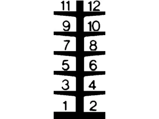 Draagarmstelling Hxbxd 2500X3255X1140Mm 2X6Etages Ral5010 - 4