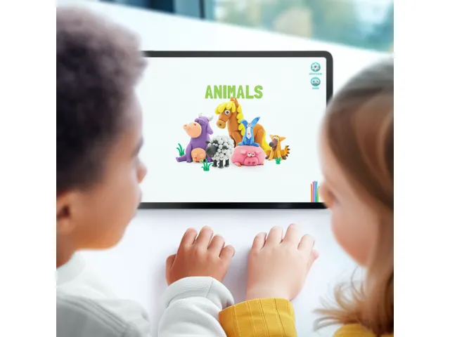 Hey Clay Klei set Animals 15 delen boerderijdieren