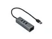 i-tec USB 3.0 Metal HUB 3-poorts + Gigabit Ethernet Adapter