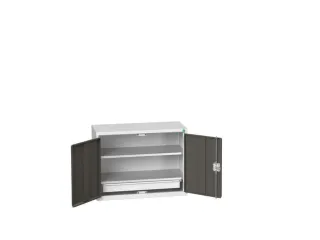 universele kast,HxBxD 600x800x350mm,2xStalen bodem,1lade(n) - 1