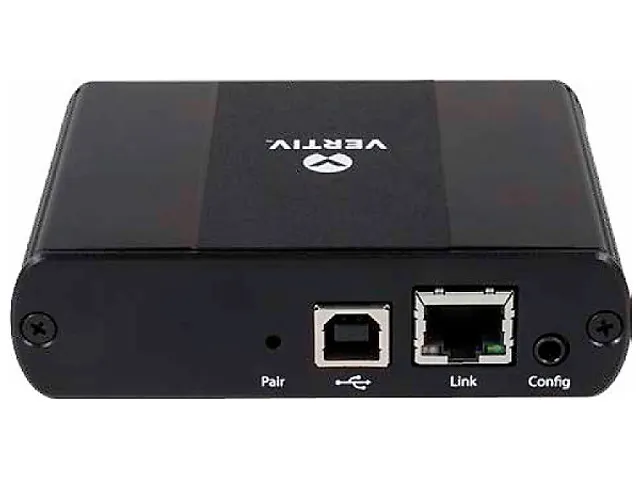 Vertiv Avocent USB6000RX, Ontvanger, Bedraad, 100 m, Zwart, Metaal, CE