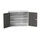 universele kast,HxBxD 1000x1300x550mm,2xStalen bodem,draaigrendelslot