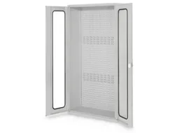 kast met sleufplaat,HxBxD 1950x1000x410mm,cil.-slot,sokkel