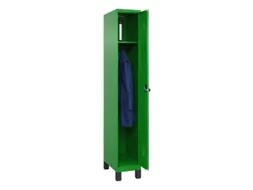 locker,HxBxD 1950x300x500mm,1vak,vak B 300mm,draaigrendel,voeten