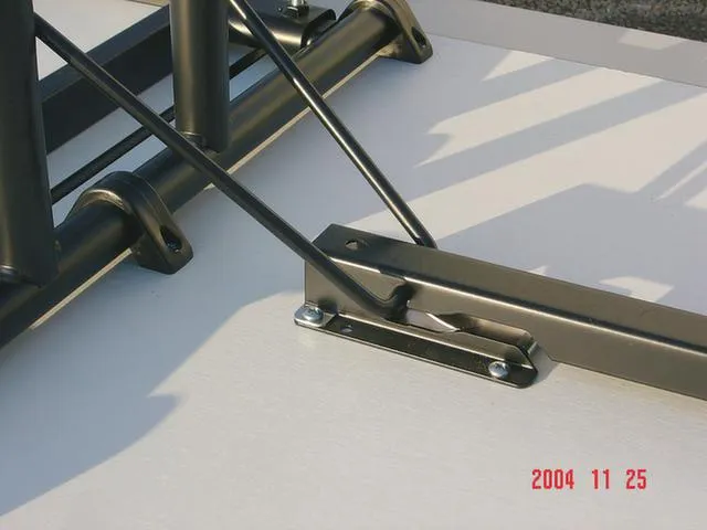 Table pliante modulable empilable HxlxP 740x140x700mm piètement noir