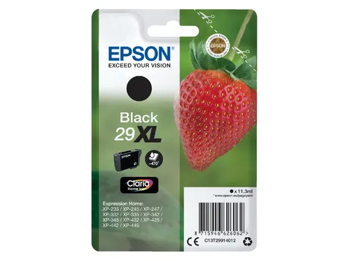 Inktcartridge Epson 29XL T2991 Zwart HC C13T29914012