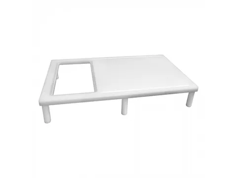 Caterchef Snij/ werkunit voor 1/3 GN bakken Wit 65x40x2cm