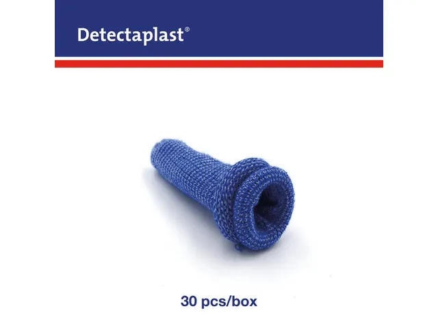 Detectaplast Vingerlingen Textiel Large Blauw